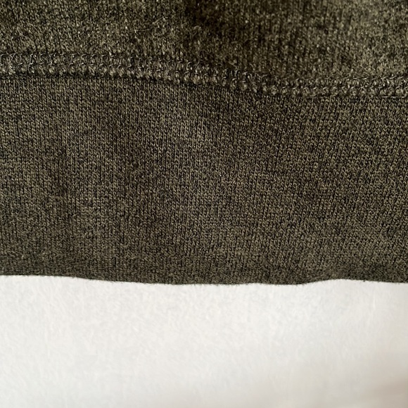 Roots men’s 1/4 zip polo in dark green, size x/s - Picture 4 of 5